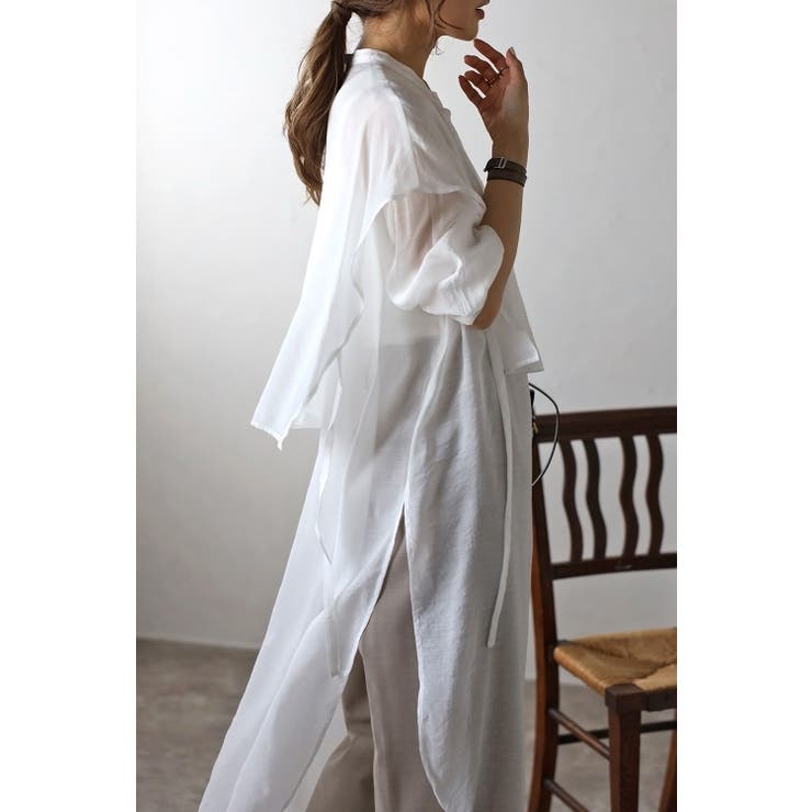 ワンピース シャツワンピース 長袖 | BONJOUR SAGAN | 詳細画像3 