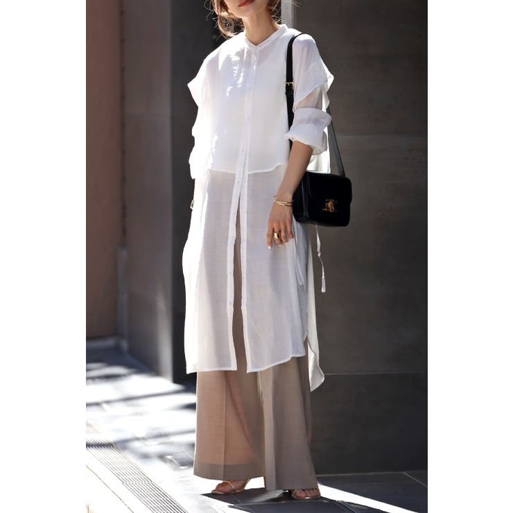 ワンピース シャツワンピース 長袖 | BONJOUR SAGAN | 詳細画像8 