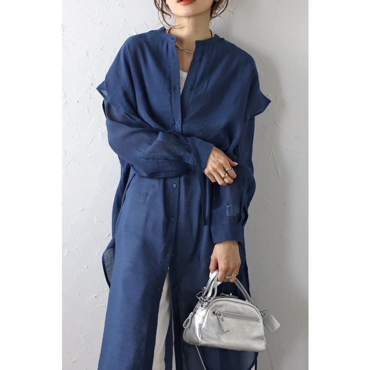 ワンピース シャツワンピース 長袖 | BONJOUR SAGAN | 詳細画像11 