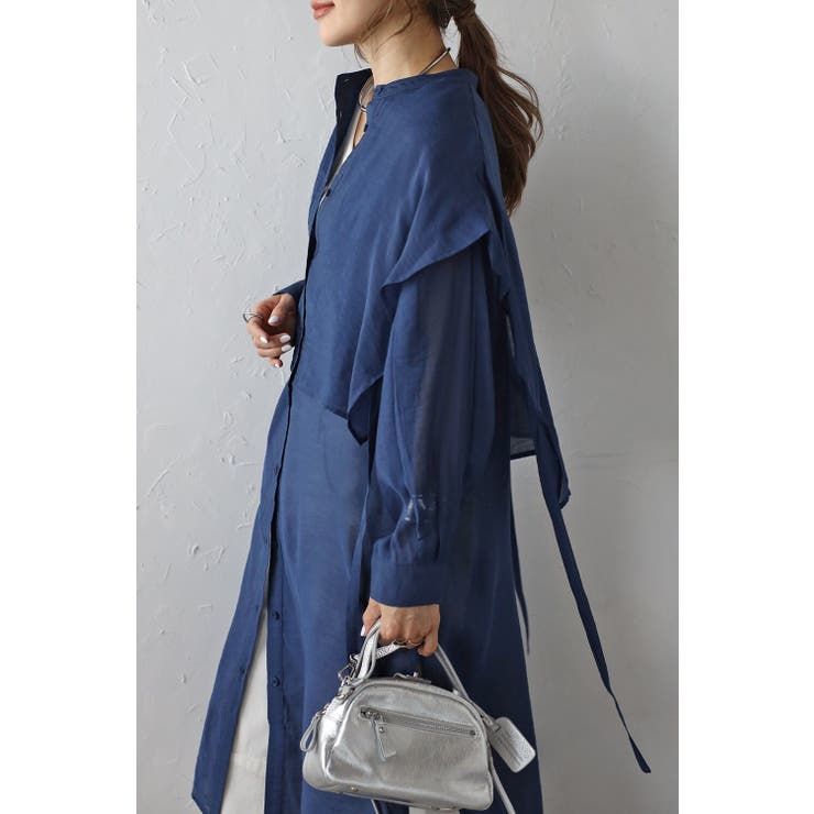 ワンピース シャツワンピース 長袖 | BONJOUR SAGAN | 詳細画像13 