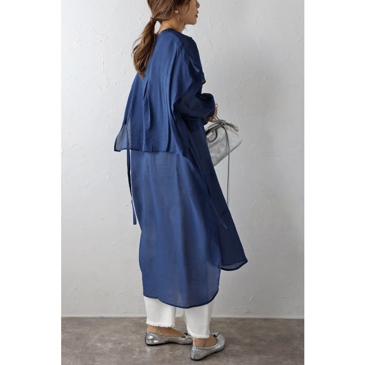 ワンピース シャツワンピース 長袖 | BONJOUR SAGAN | 詳細画像14 