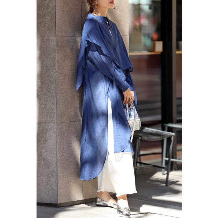 ワンピース シャツワンピース 長袖 | BONJOUR SAGAN | 詳細画像17 