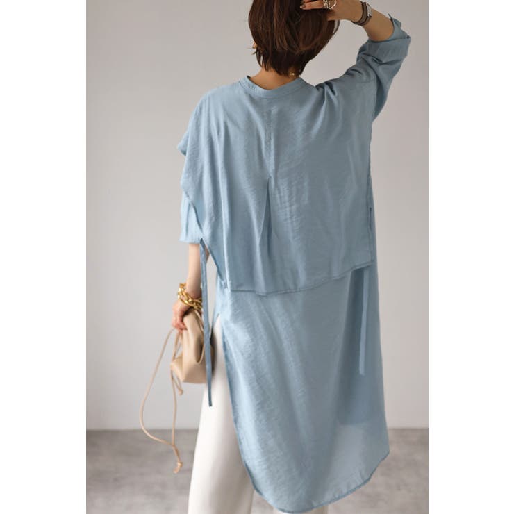 ワンピース シャツワンピース 長袖 | BONJOUR SAGAN | 詳細画像22 