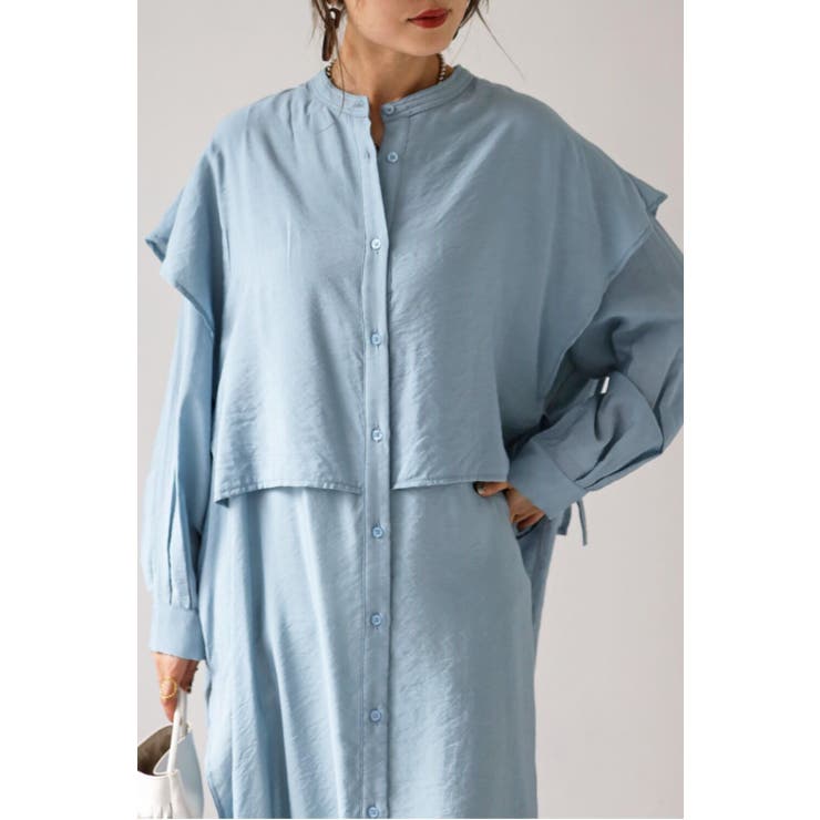 ワンピース シャツワンピース 長袖 | BONJOUR SAGAN | 詳細画像26 