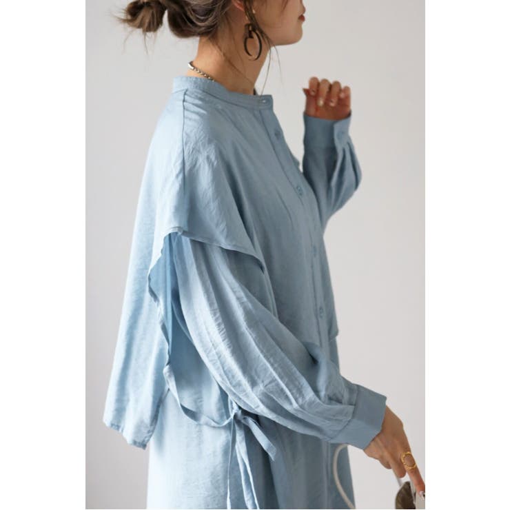 ワンピース シャツワンピース 長袖 | BONJOUR SAGAN | 詳細画像28 