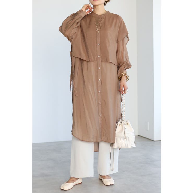 ワンピース シャツワンピース 長袖 | BONJOUR SAGAN | 詳細画像43 