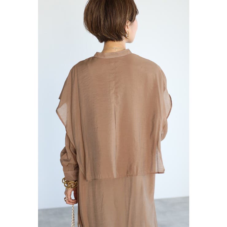 ワンピース シャツワンピース 長袖 | BONJOUR SAGAN | 詳細画像46 