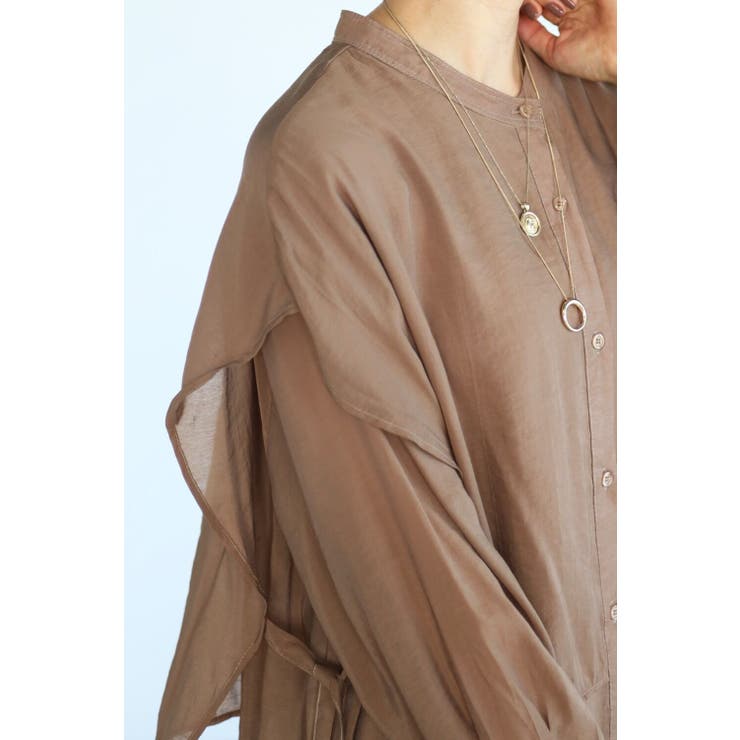 ワンピース シャツワンピース 長袖 | BONJOUR SAGAN | 詳細画像48 