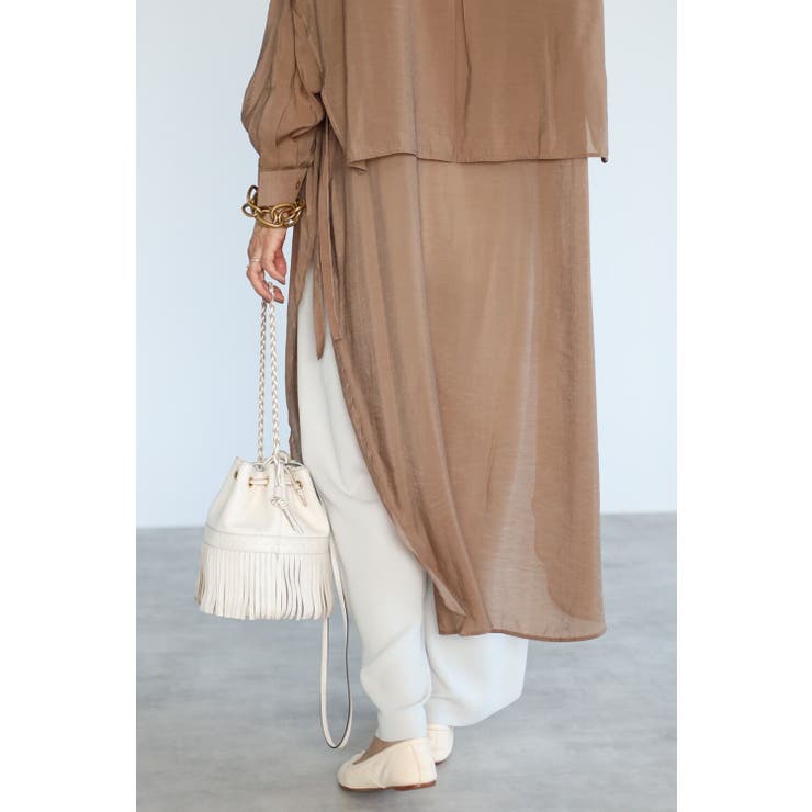 ワンピース シャツワンピース 長袖 | BONJOUR SAGAN | 詳細画像50 