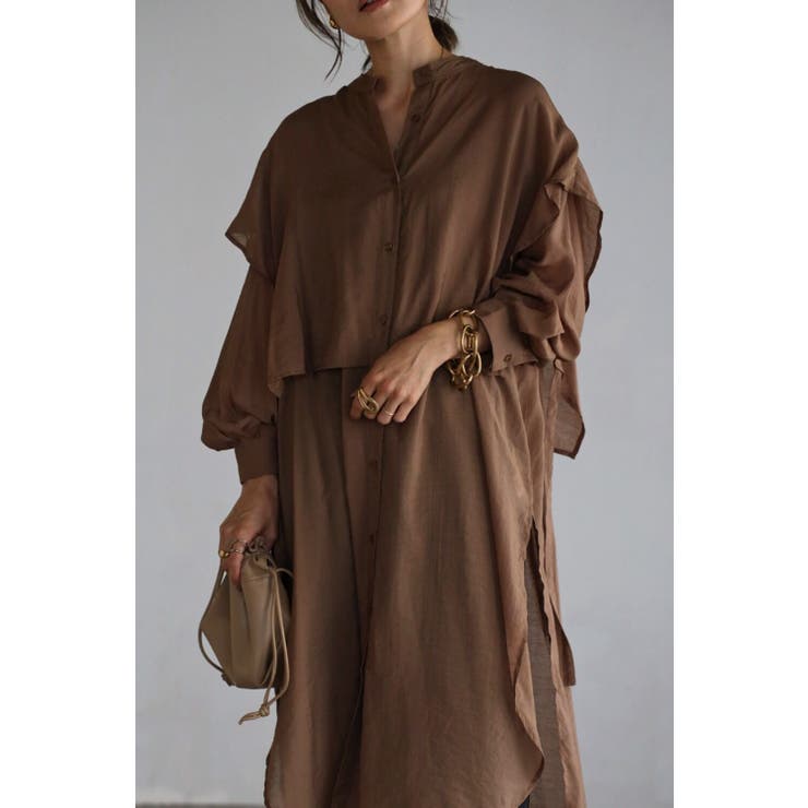 ワンピース シャツワンピース 長袖 | BONJOUR SAGAN | 詳細画像59 