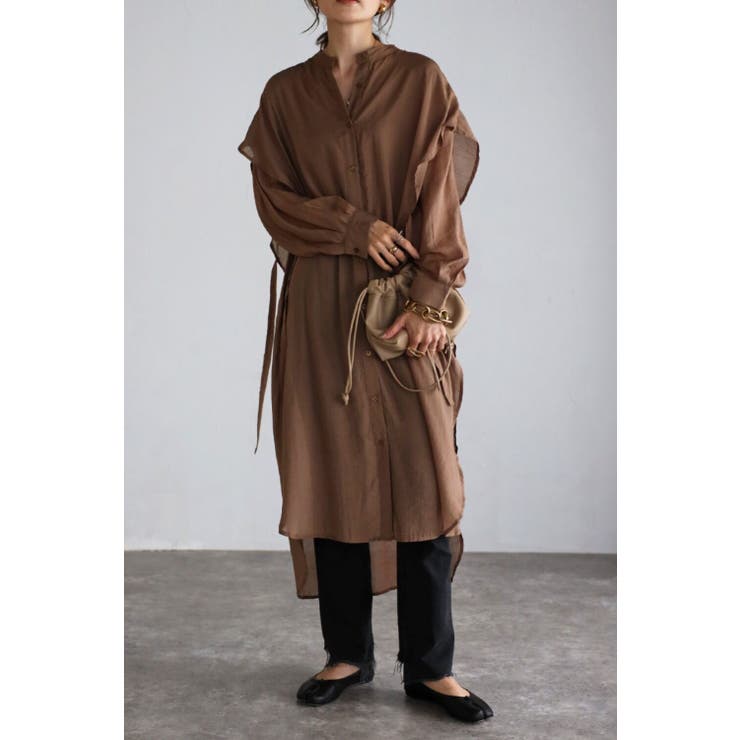 ワンピース シャツワンピース 長袖 | BONJOUR SAGAN | 詳細画像60 