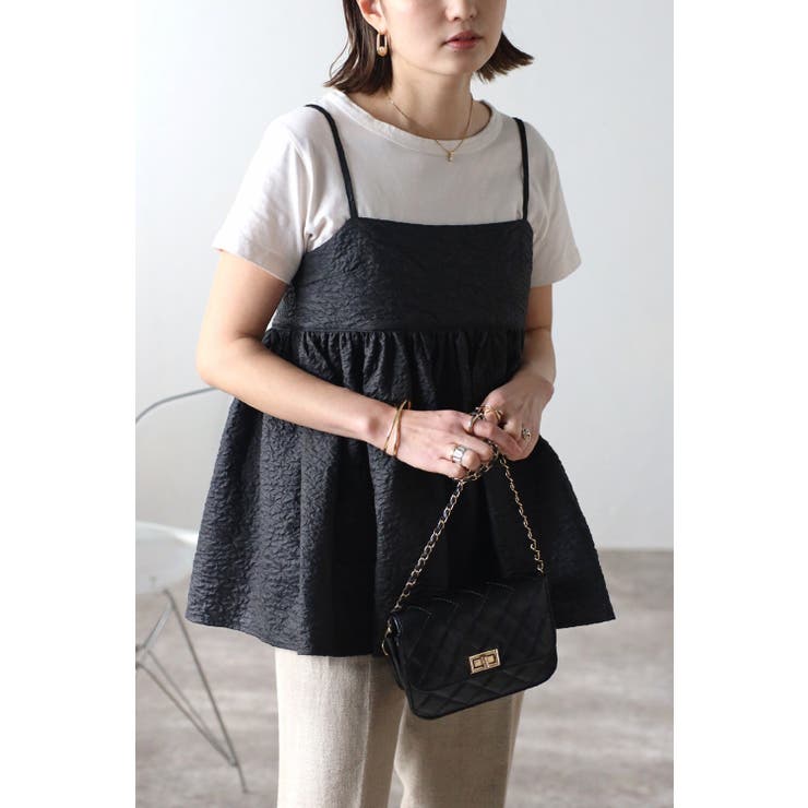 ジャガードキャミブラウス 77-002861 | BONJOUR SAGAN | 詳細画像6 