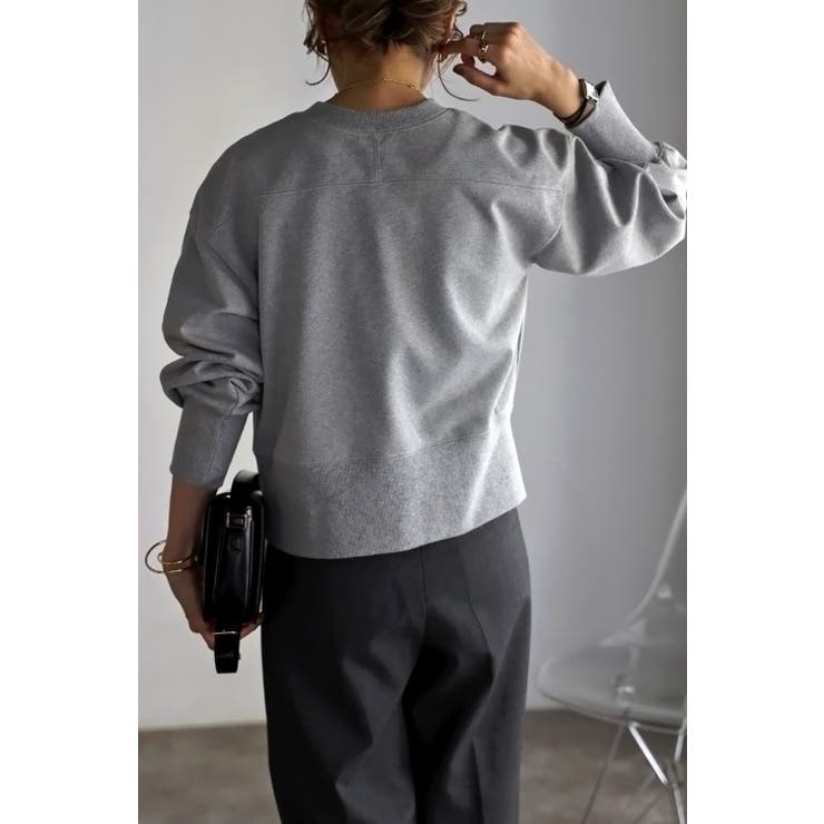 アップサイクルキーネックスナップカーディガン | BONJOUR SAGAN | 詳細画像11 