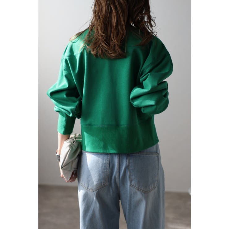 アップサイクルキーネックスナップカーディガン | BONJOUR SAGAN | 詳細画像24 