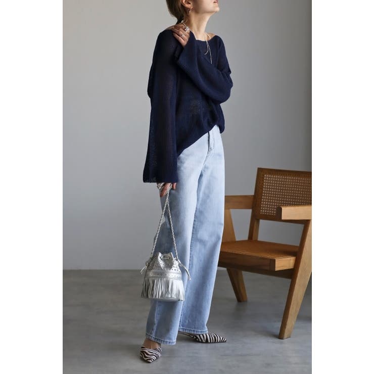 リネンライクメッシュニット | BONJOUR SAGAN | 詳細画像13 