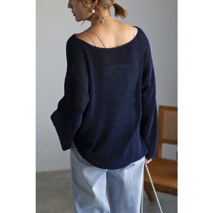 リネンライクメッシュニット | BONJOUR SAGAN | 詳細画像14 