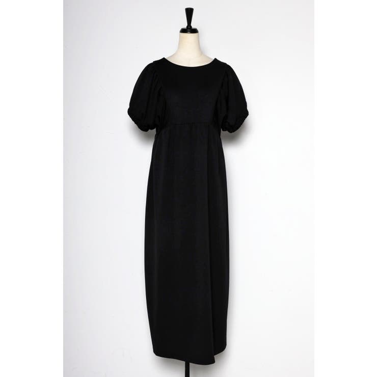 バックオープンパフスリーブコクーンワンピース 77-002538 | BONJOUR SAGAN | 詳細画像17 