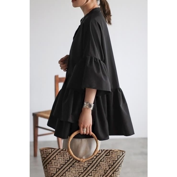 アシメフリルシャツ 77-002923 | BONJOUR SAGAN | 詳細画像2 