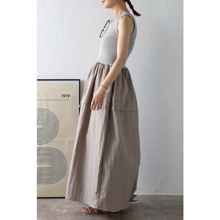 ニットコンビコクーンワンピース 77-003613 | BONJOUR SAGAN | 詳細画像19 