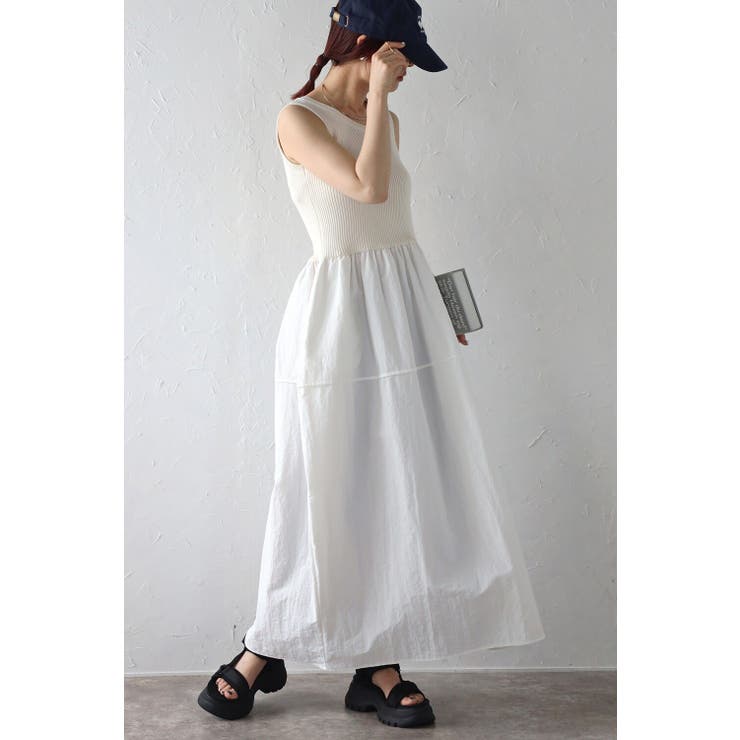 ニットコンビコクーンワンピース 77-003613 | BONJOUR SAGAN | 詳細画像21 