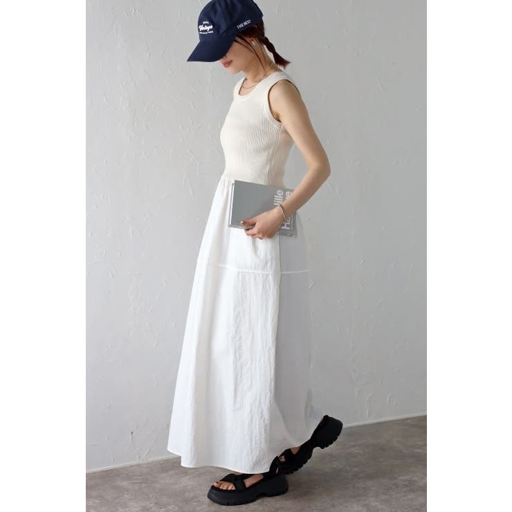 ニットコンビコクーンワンピース 77-003613 | BONJOUR SAGAN | 詳細画像23 