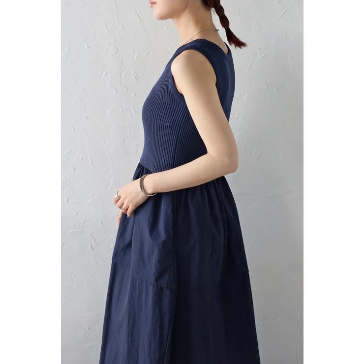 ニットコンビコクーンワンピース 77-003613 | BONJOUR SAGAN | 詳細画像30 