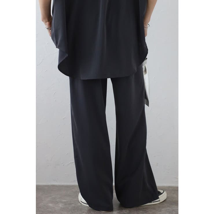 マットサテンノースリブラウス×パンツセットアップ 77-003664 | BONJOUR SAGAN | 詳細画像26 