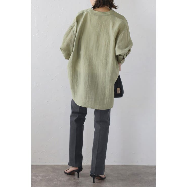 ステップカットテーパードデニムパンツ 77-003671 | BONJOUR SAGAN | 詳細画像16 