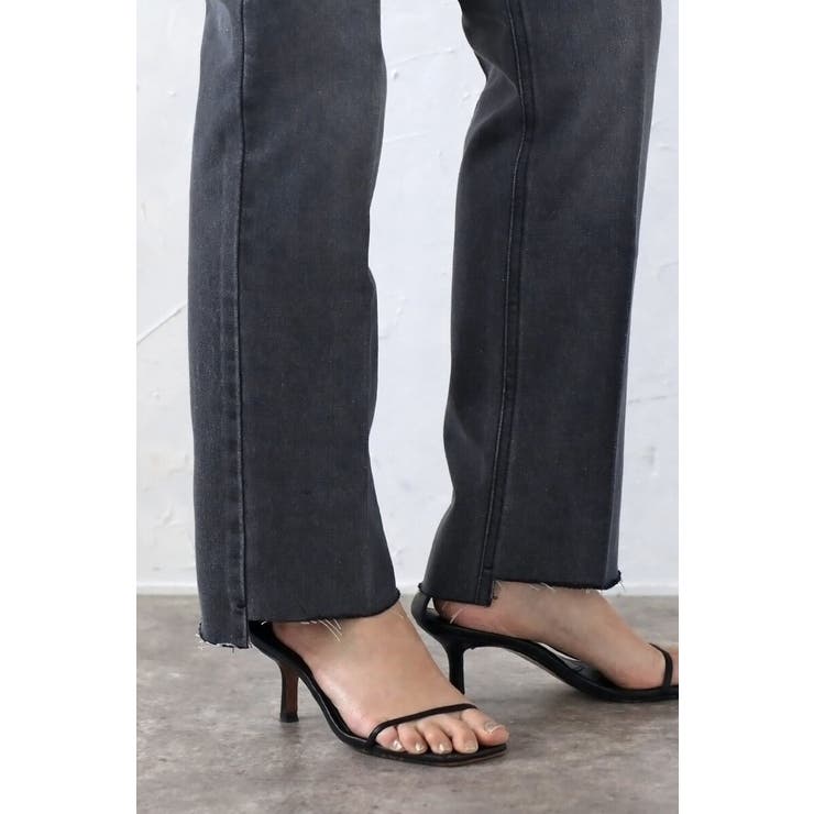 ステップカットテーパードデニムパンツ 77-003671 | BONJOUR SAGAN | 詳細画像18 