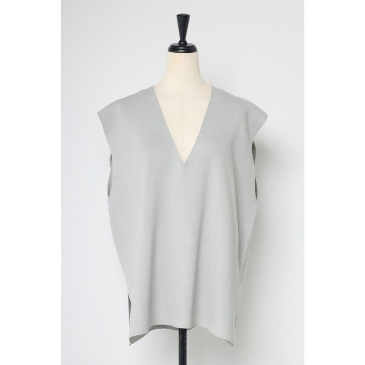 サマーニットVネックボクシーベスト 77-003720 | BONJOUR SAGAN | 詳細画像24 