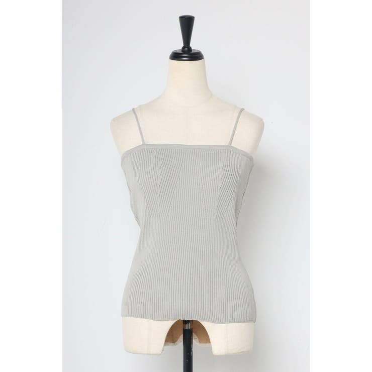 ウエストシェイプリブニットキャミソール 77-003722 | BONJOUR SAGAN | 詳細画像23 