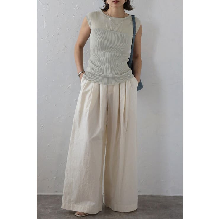 ビスチェドッキングノースリニット 77-003724 | BONJOUR SAGAN | 詳細画像3 