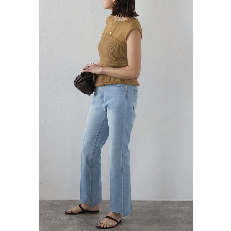 ビスチェドッキングノースリニット 77-003724 | BONJOUR SAGAN | 詳細画像5 