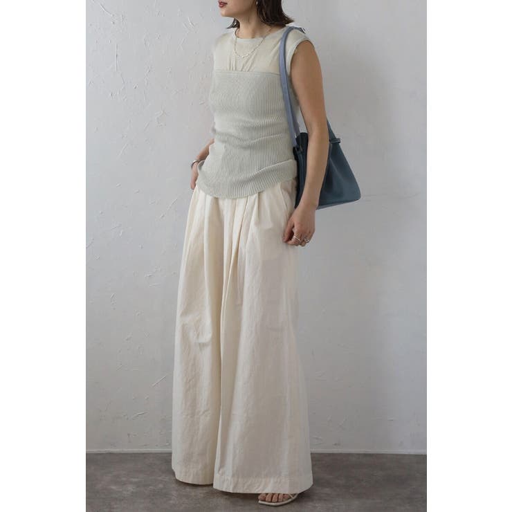 ビスチェドッキングノースリニット 77-003724 | BONJOUR SAGAN | 詳細画像15 