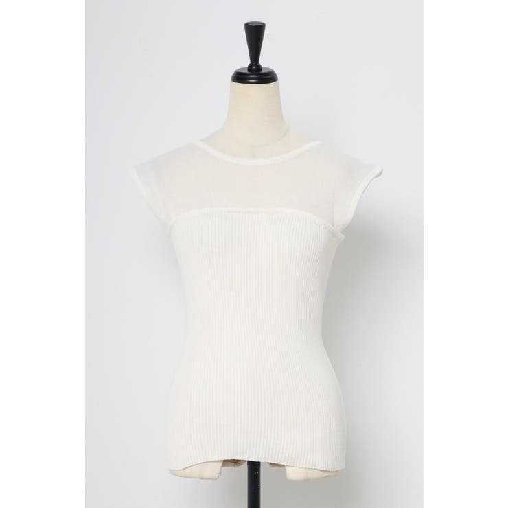 ビスチェドッキングノースリニット 77-003724 | BONJOUR SAGAN | 詳細画像21 