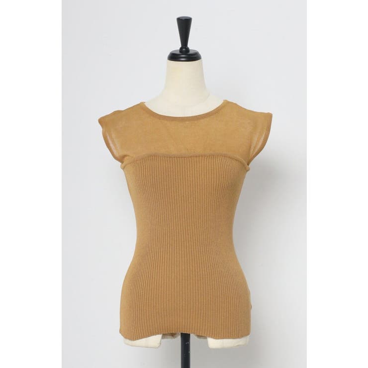 ビスチェドッキングノースリニット 77-003724 | BONJOUR SAGAN | 詳細画像23 