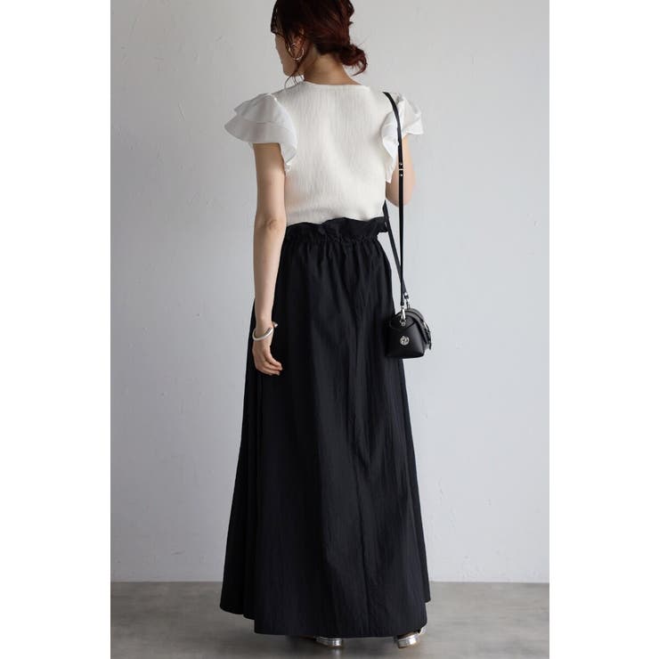 ショルダーフリルサマーニットドッキングプルオーバー 77-003782 | BONJOUR SAGAN | 詳細画像20 