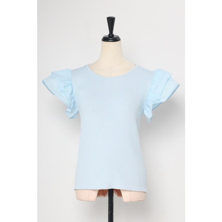 ショルダーフリルサマーニットドッキングプルオーバー 77-003782 | BONJOUR SAGAN | 詳細画像37 