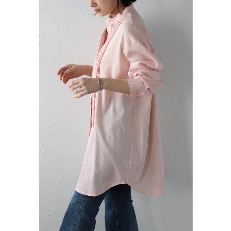 フロントピンタックシャツ 77-003065 | BONJOUR SAGAN | 詳細画像2 