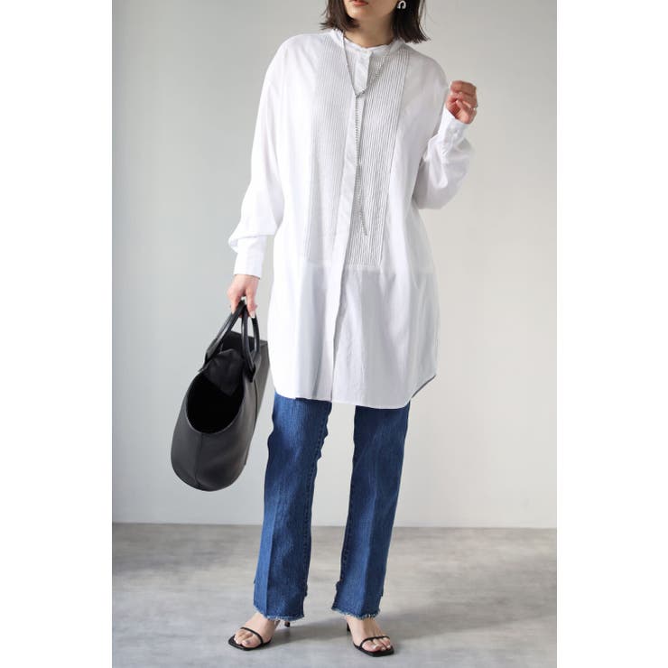 フロントピンタックシャツ 77-003065 | BONJOUR SAGAN | 詳細画像8 