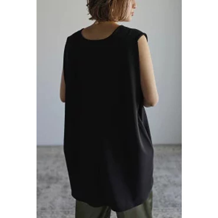 ディープVネックノースリーブカットソー 96-164737 | BONJOUR SAGAN | 詳細画像24 