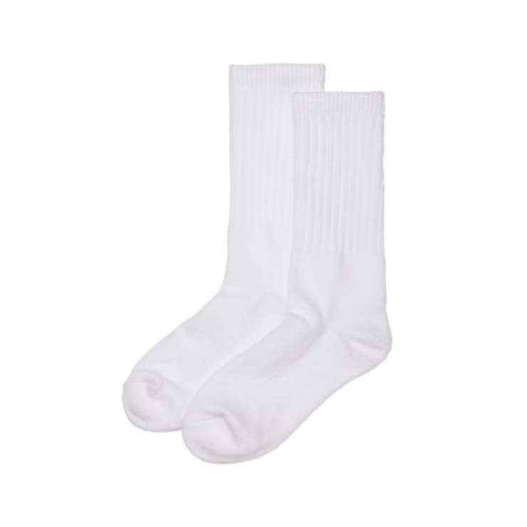 ホワイト | 【LIFEMAX】ユニセックス ソックス | Etre pret