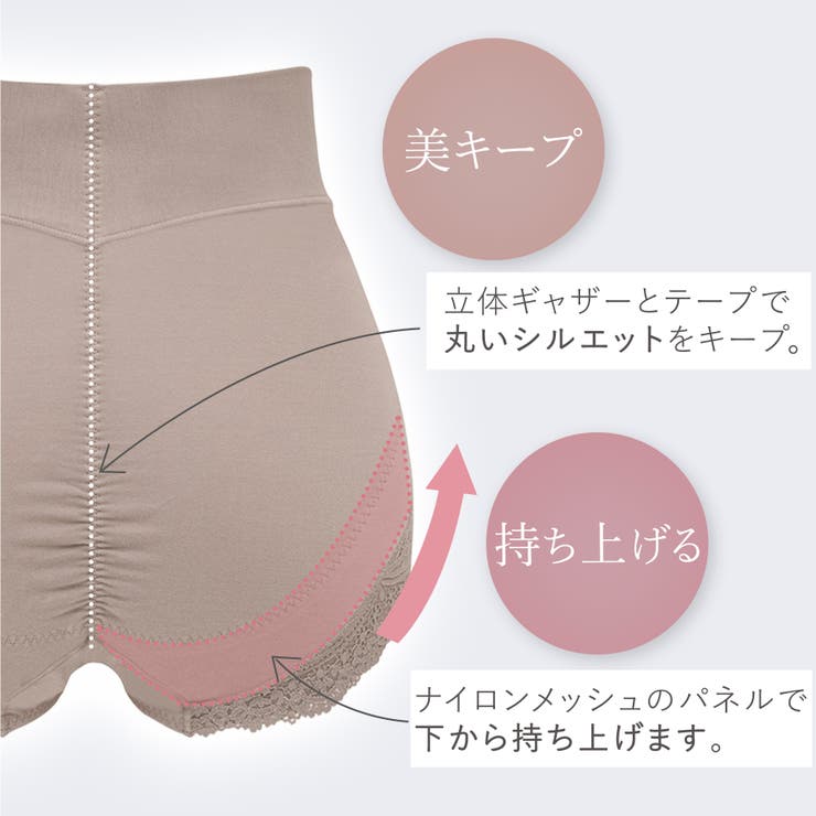 やわらか綿混ハイウエストショーツ２４ | BRADELIS NEW YORK | 詳細画像5 