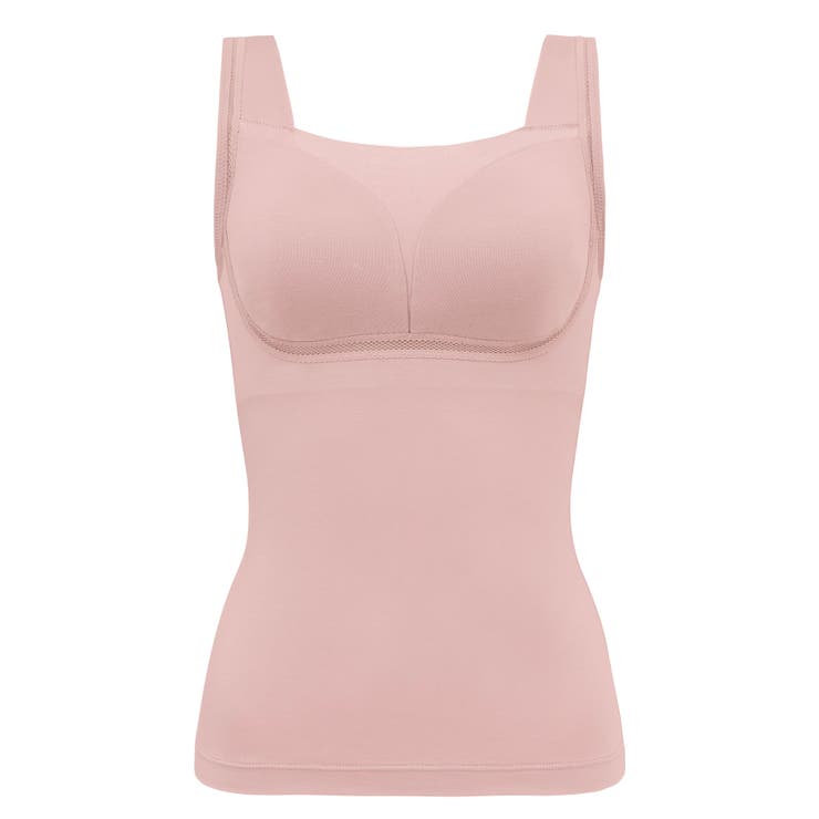 ローズベージュ | ゆきねえとろりソフトシルク混ブラキャミ２５ | BRADELIS NEW YORK