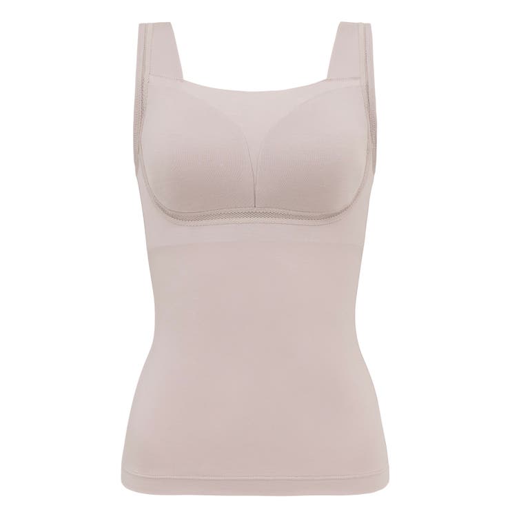 トープ | ゆきねえとろりソフトシルク混ブラキャミ２５ | BRADELIS NEW YORK