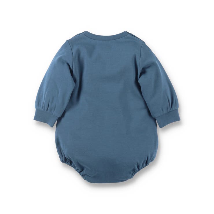 【あにまるシリーズ】発泡プリント長袖カバーオール 子供服 キッズ | ブランシェス | 詳細画像2 