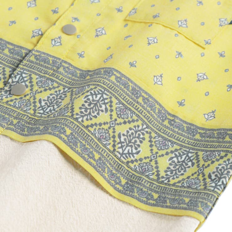 プロヴァンスプリントシャツレイヤード半袖カバーオール 子供服 キッズ | ブランシェス | 詳細画像20 