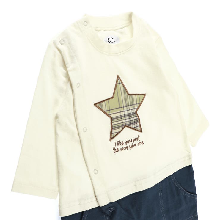 【おそろい】長袖カバーオール | ブランシェス | 詳細画像4 