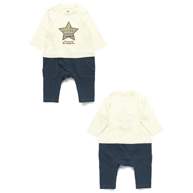 【おそろい】長袖カバーオール | ブランシェス | 詳細画像5 