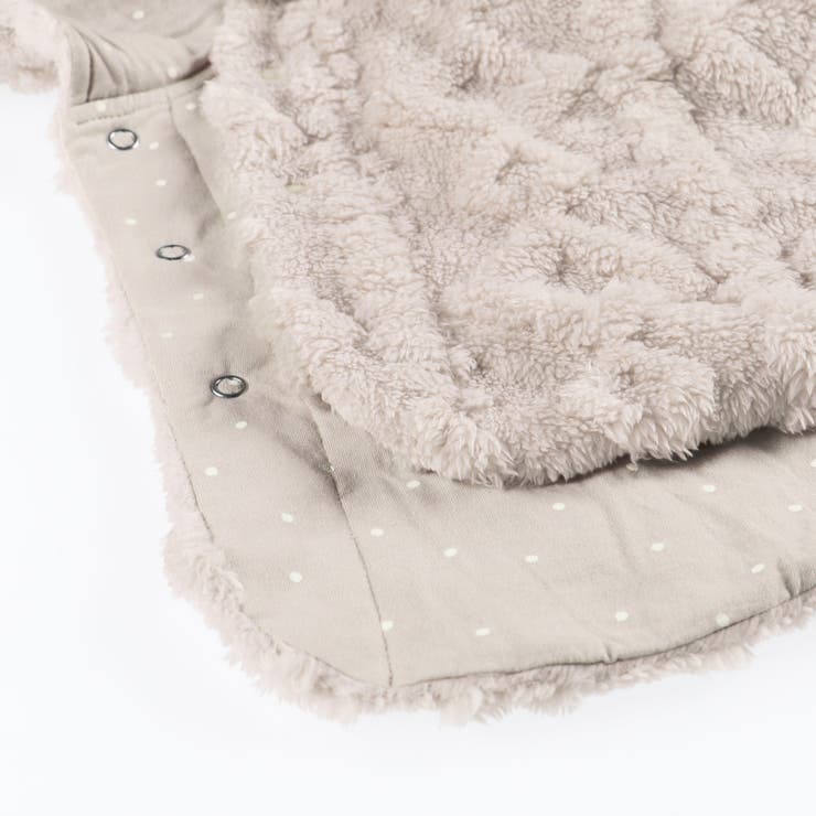 【ベビー】ケーブル柄ケープ | ブランシェス | 詳細画像10 